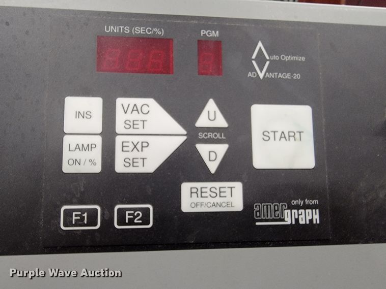 image for item LV9382 Amergraph V28 VMS  exposure system