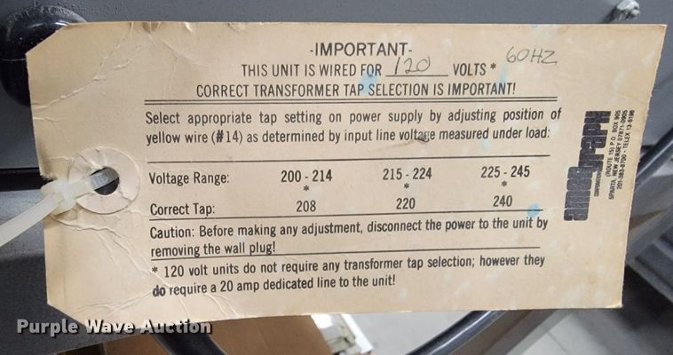 image for item LV9382 Amergraph V28 VMS  exposure system