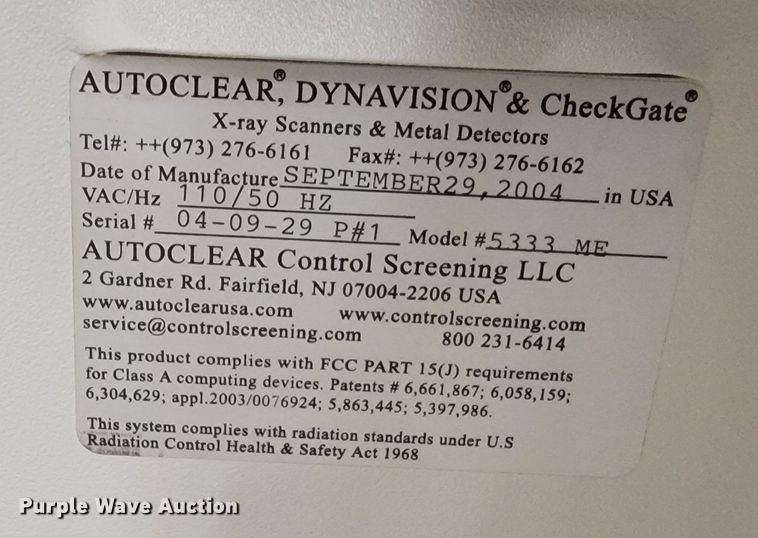 image for item LV9384 Dynavision 5333 ME  X-ray machine