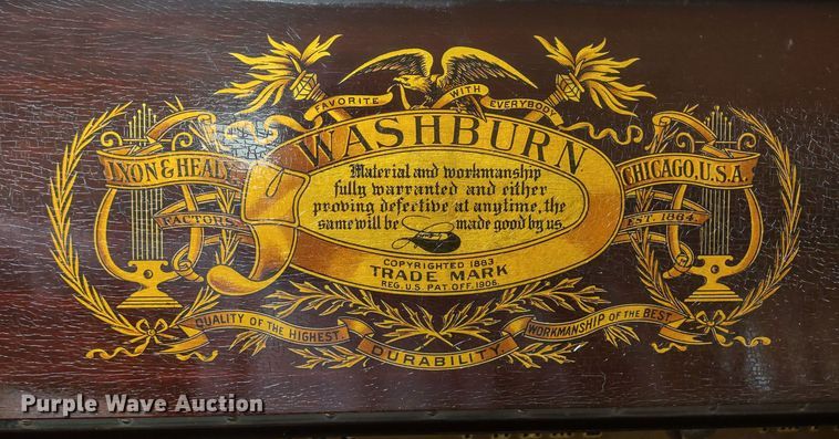 image for item MD9497 Washburn  piano