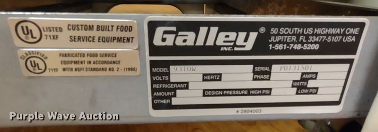 image for item MD9498 Galley 9130W  cold food bar