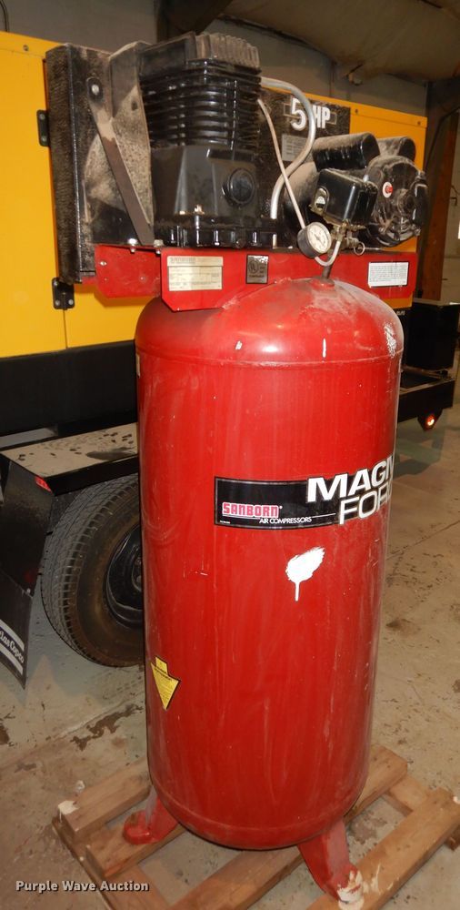 image for item MI9300 Sanborn Magna Force G500BPL60V  air compressor