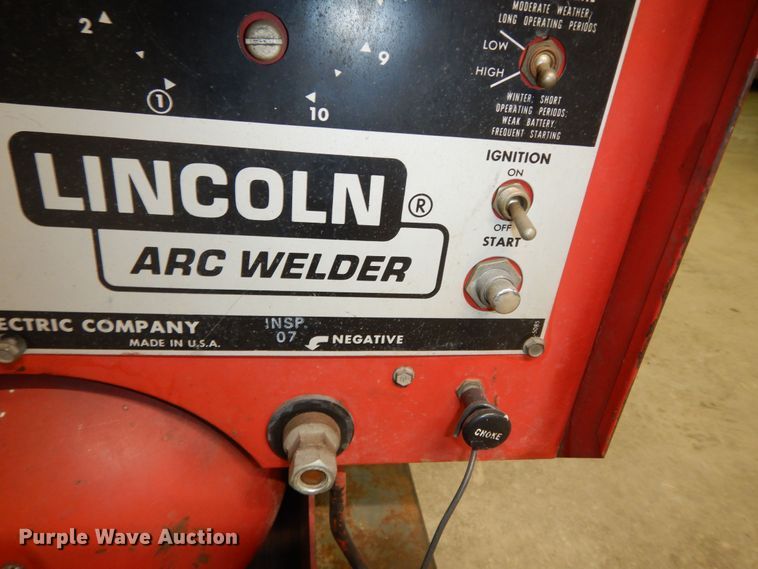 image for item MI9301 Lincoln Electric Lincwelder DC225/3-AS  welder/generator
