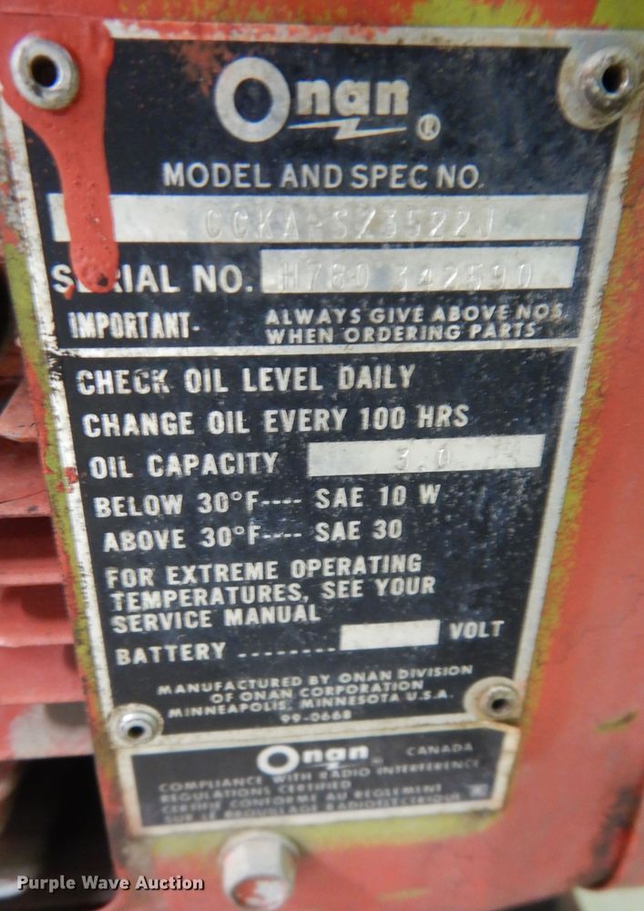 image for item MI9301 Lincoln Electric Lincwelder DC225/3-AS  welder/generator