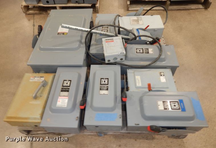 image for item MI9306 (34) Square D safety switches