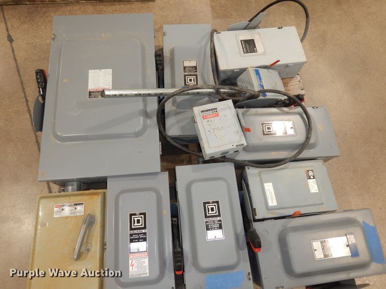 image for item MI9306 (34) Square D safety switches