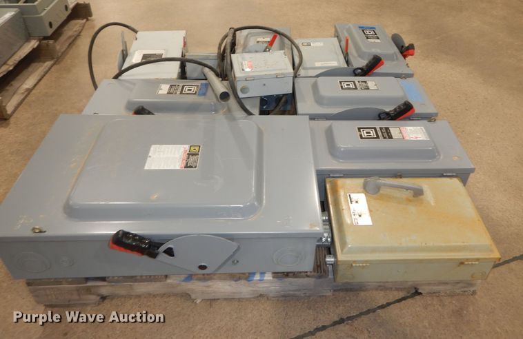 image for item MI9306 (34) Square D safety switches