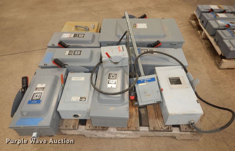 image for item MI9306 (34) Square D safety switches