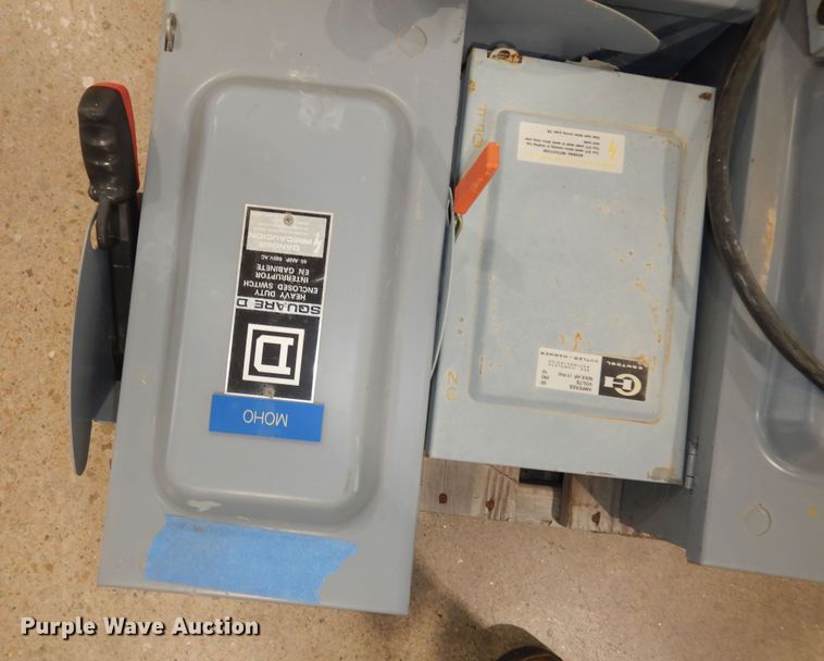 image for item MI9306 (34) Square D safety switches