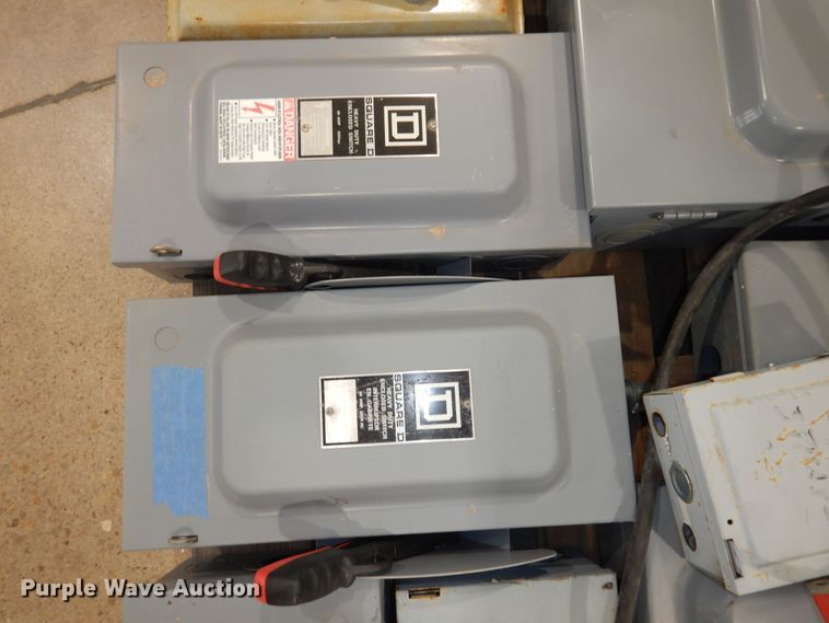 image for item MI9306 (34) Square D safety switches