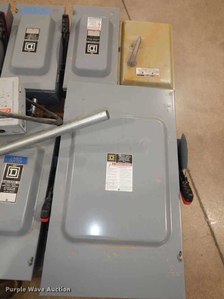 image for item MI9306 (34) Square D safety switches