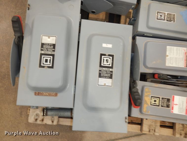 image for item MI9306 (34) Square D safety switches