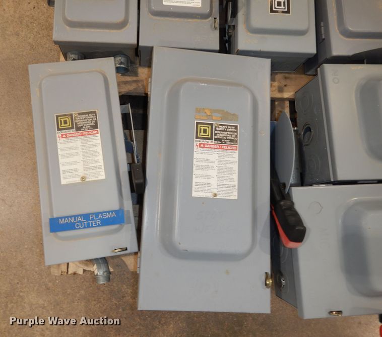 image for item MI9306 (34) Square D safety switches