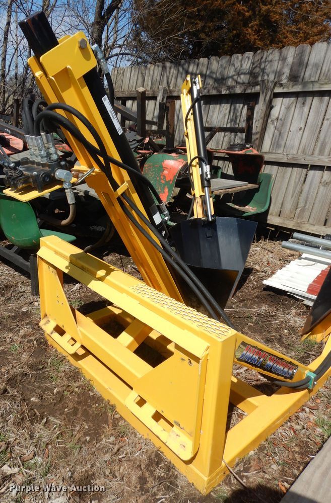 image for item MI9308 Dirt Works  skid steer tree spade