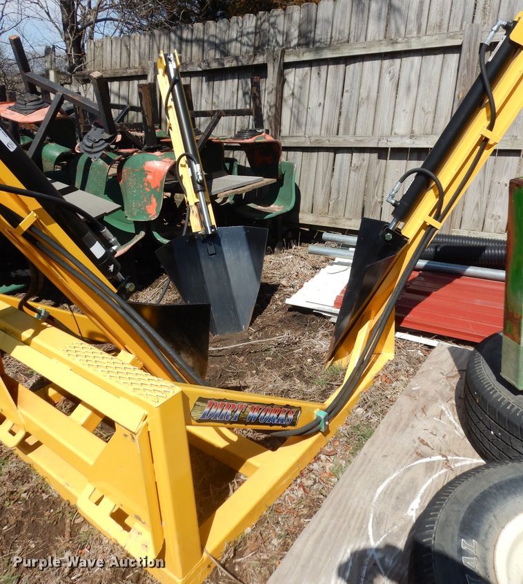 image for item MI9308 Dirt Works  skid steer tree spade
