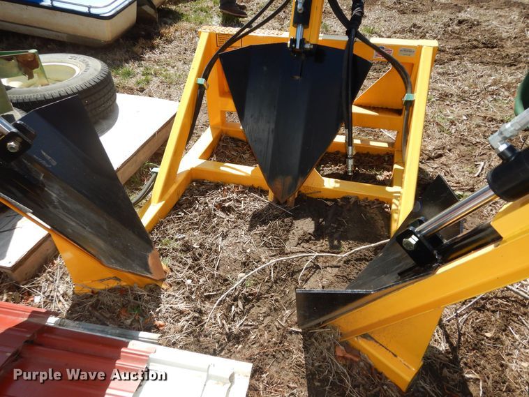 image for item MI9308 Dirt Works  skid steer tree spade