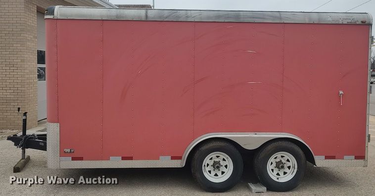 image for item MM9924 2005 Doolittle  enclosed cargo trailer