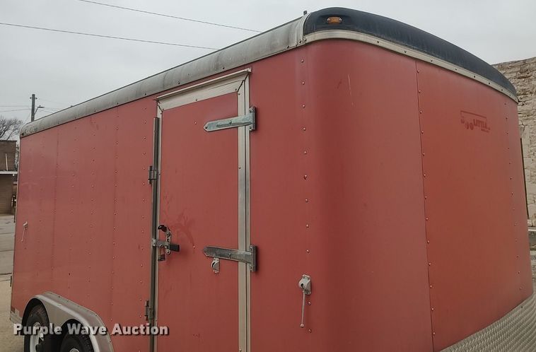 image for item MM9924 2005 Doolittle  enclosed cargo trailer