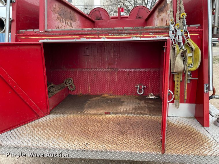 image for item MP9242 1967 Ford F750  pumper fire truck