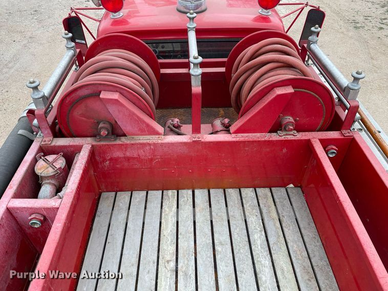 image for item MP9242 1967 Ford F750  pumper fire truck