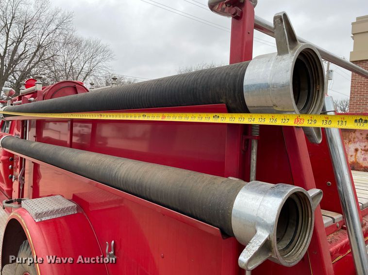 image for item MP9242 1967 Ford F750  pumper fire truck