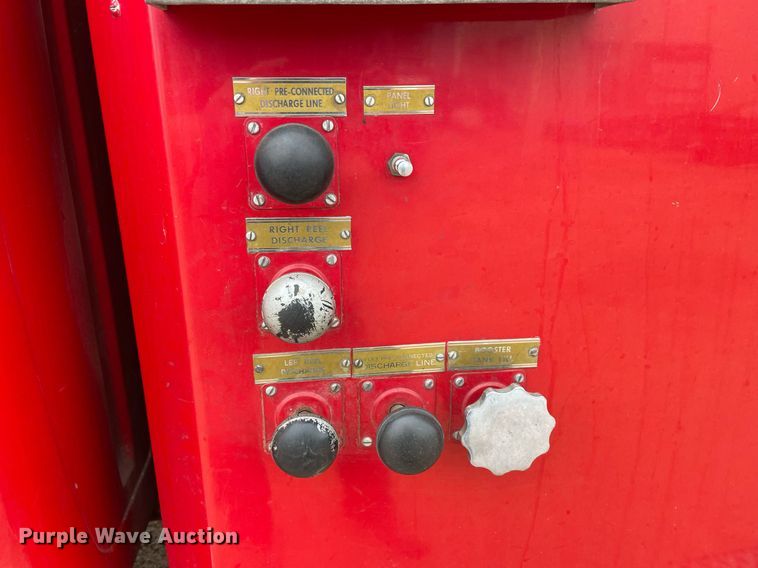 image for item MP9242 1967 Ford F750  pumper fire truck