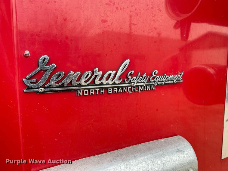 image for item MP9242 1967 Ford F750  pumper fire truck