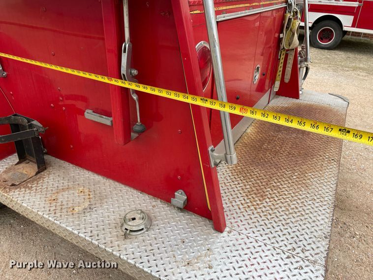 image for item MP9242 1967 Ford F750  pumper fire truck