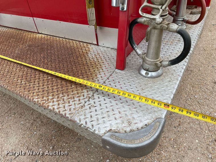 image for item MP9242 1967 Ford F750  pumper fire truck