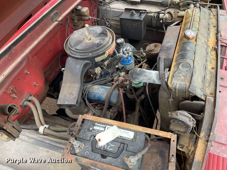 image for item MP9242 1967 Ford F750  pumper fire truck