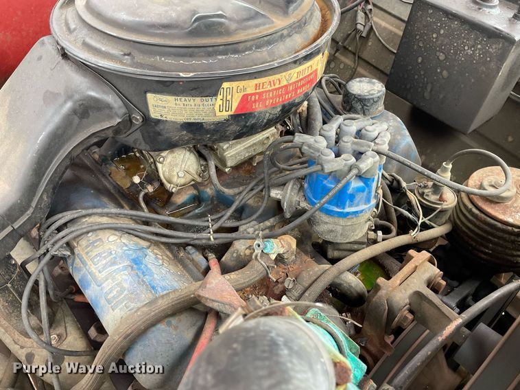 image for item MP9242 1967 Ford F750  pumper fire truck