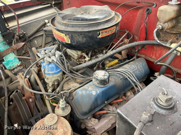 image for item MP9242 1967 Ford F750  pumper fire truck