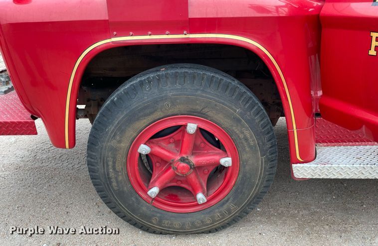 image for item MP9242 1967 Ford F750  pumper fire truck