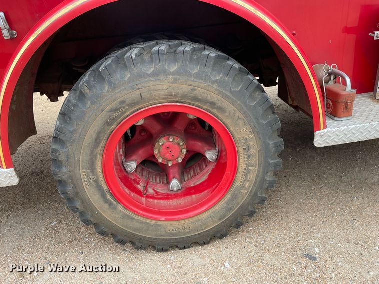 image for item MP9242 1967 Ford F750  pumper fire truck