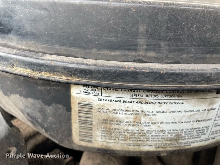 image for item MP9243 1984 Chevrolet Custom Deluxe 30  pickup truck