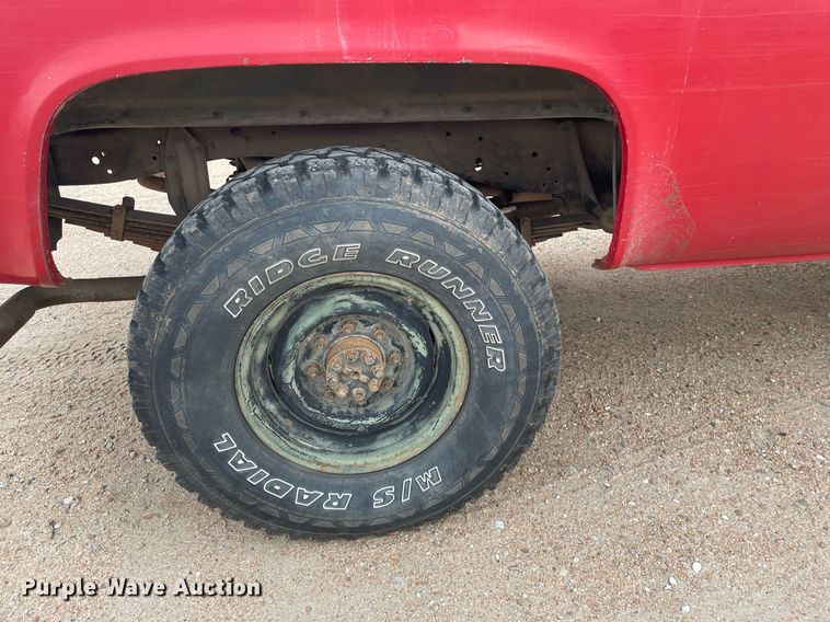 image for item MP9243 1984 Chevrolet Custom Deluxe 30  pickup truck