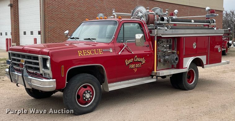 image for item MP9244 1979 Chevrolet Scottsdale 30  brush fire truck