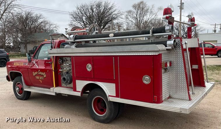 image for item MP9244 1979 Chevrolet Scottsdale 30  brush fire truck