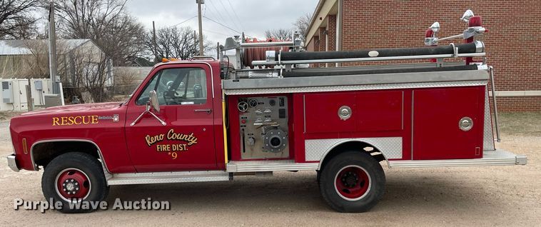 image for item MP9244 1979 Chevrolet Scottsdale 30  brush fire truck