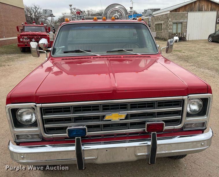 image for item MP9244 1979 Chevrolet Scottsdale 30  brush fire truck