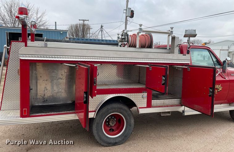 image for item MP9244 1979 Chevrolet Scottsdale 30  brush fire truck