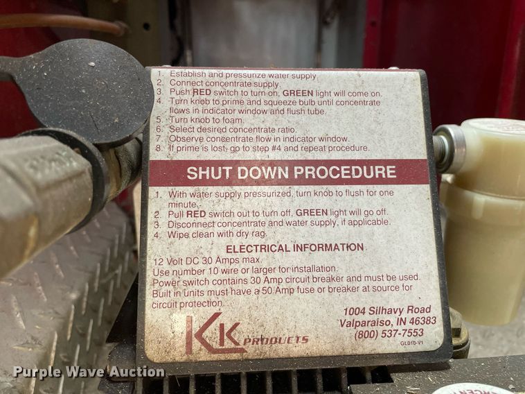 image for item MP9245 1979 Ford F700  pumper fire truck