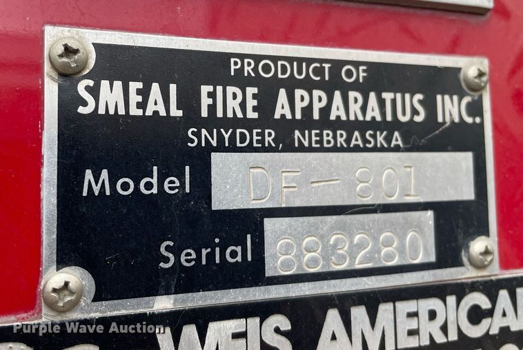 image for item MP9245 1979 Ford F700  pumper fire truck