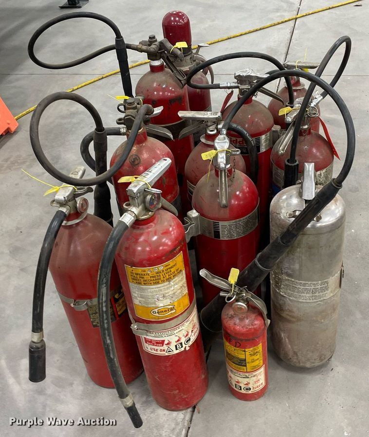 image for item MP9253 (12) fire extinguishers