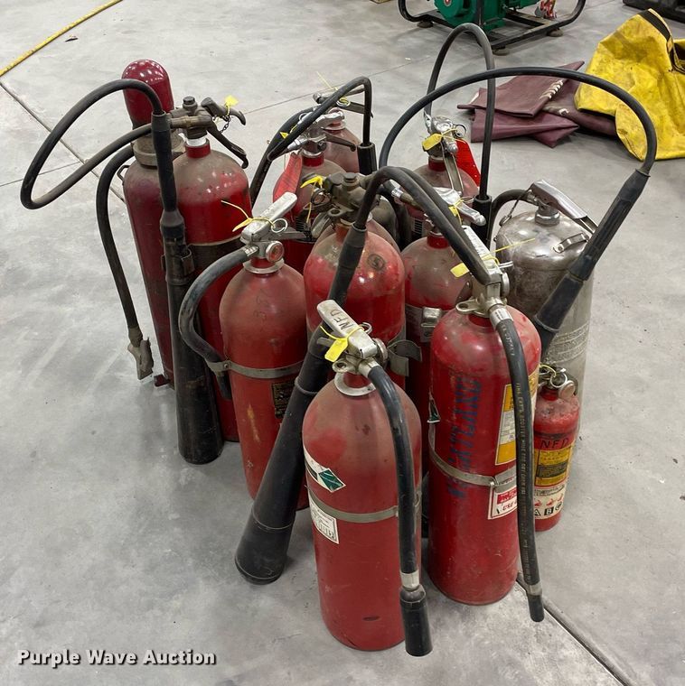 image for item MP9253 (12) fire extinguishers