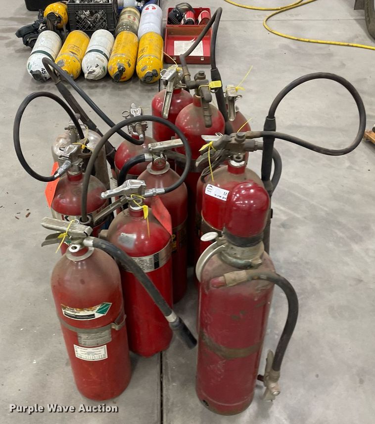 image for item MP9253 (12) fire extinguishers