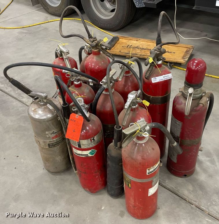 image for item MP9253 (12) fire extinguishers