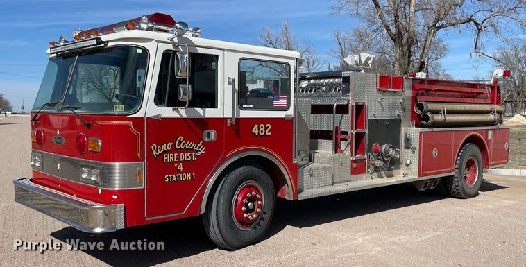 image for item MP9258 1980 Pierce V1324M  pumper fire truck