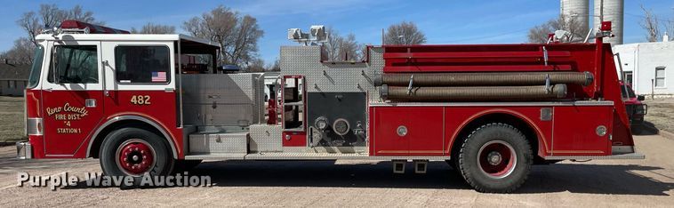 image for item MP9258 1980 Pierce V1324M  pumper fire truck