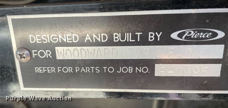 image for item MP9258 1980 Pierce V1324M  pumper fire truck